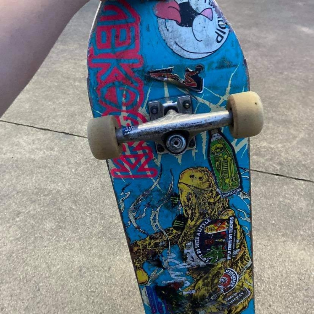 Skateboard used
